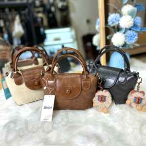 Alternative view of Túi xách nữ phối da vintage FS84 – thanh lịch & cá tính - xách tay - đeo chéo - Size